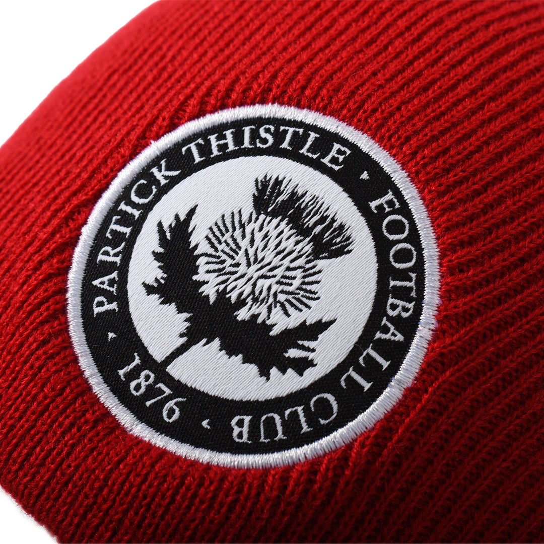 PTFC Crest Beanie Red