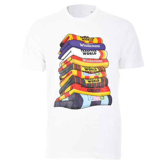 PTFC Retro Stack Tee White